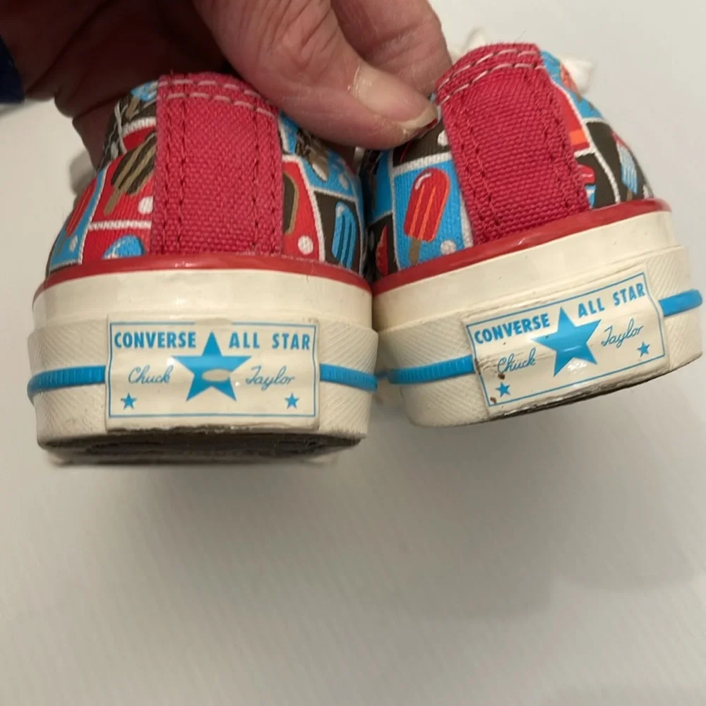 CONVERSE CHUCK TAYLOR ALL STAR “FROZEN TREAT” SNEAKERS KIDS SIZE 4Y
